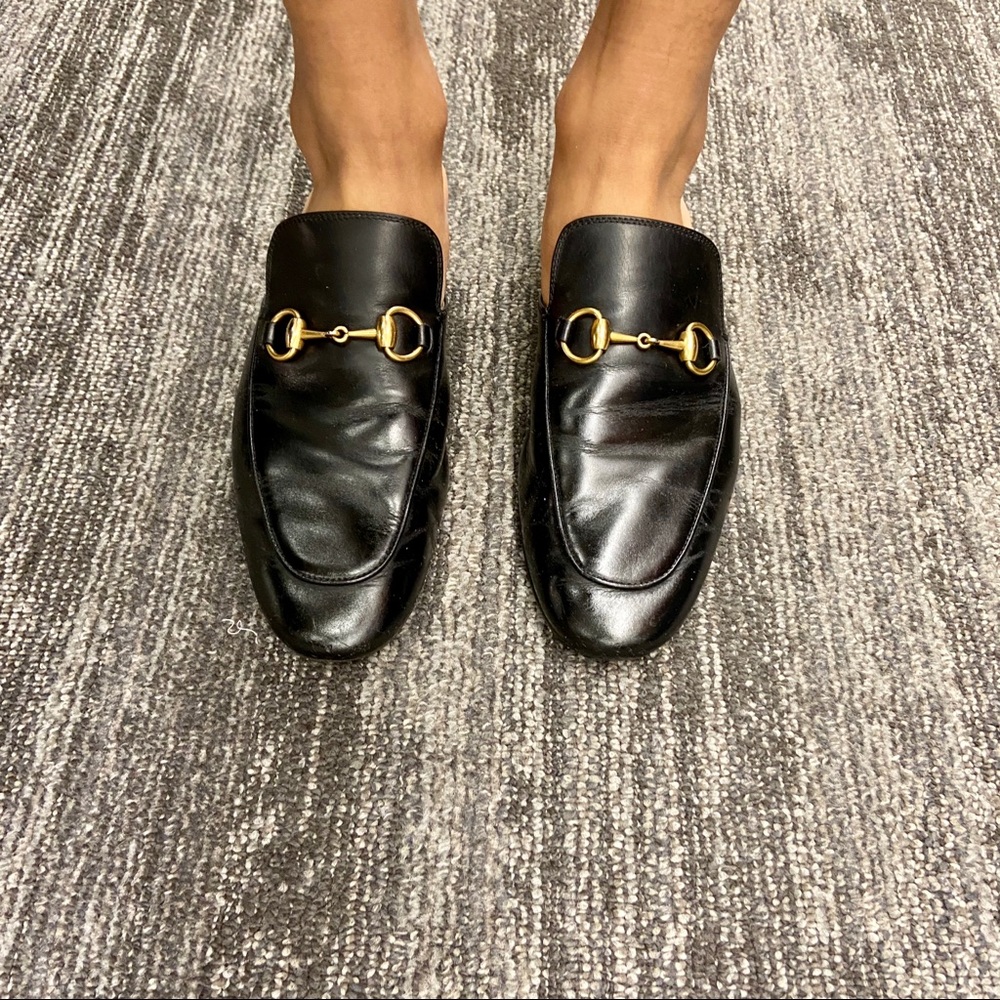 Authentic Unisex Gucci Princetown Slip On Mules - Picture 2 of 8